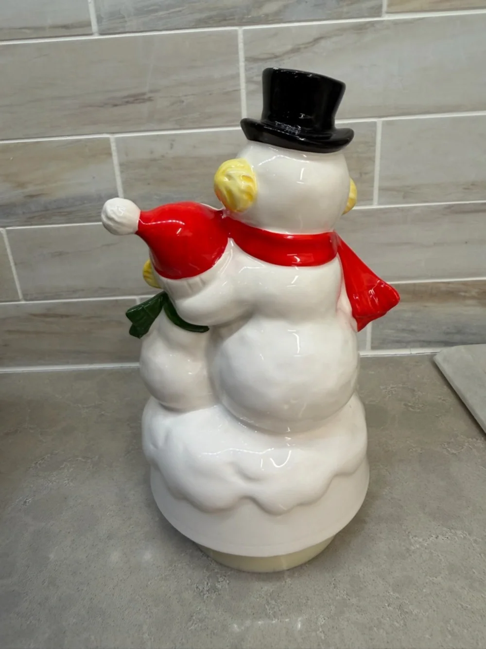 Vintage Frosty the Snowman Music Box